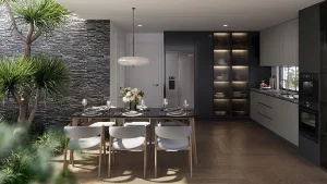 Phối cảnh nội thất nhà phố tại dự án K Home New City