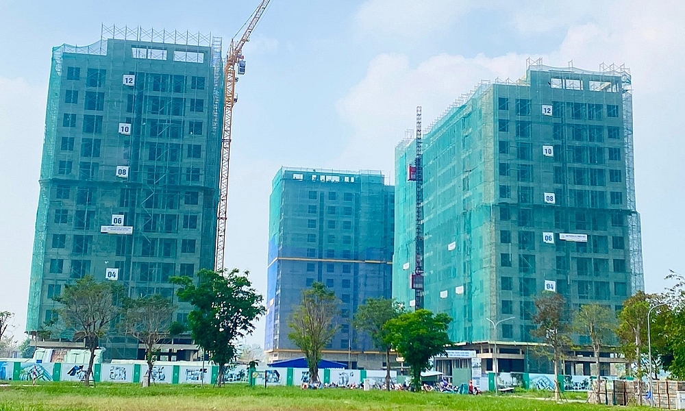 Chung cư nhà ở xã hội An Sinh, phường Chánh Mỹ, thành phố Thủ Dầu Một.