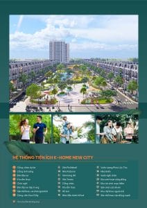 K Home New City mang đến một hệ sinh thái tiện ích vượt trội với hơn 35 tiện ích hiện đại