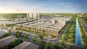 K-Home New City có quy mô 26,69ha, được tư vấn thiết kế bởi Tập đoàn Surbana Jurong (Singapore)