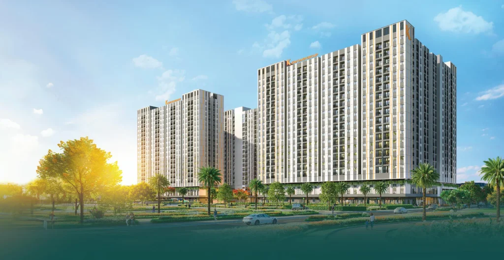 Mặt bằng tầng, bố trí các loại căn hộ K Home