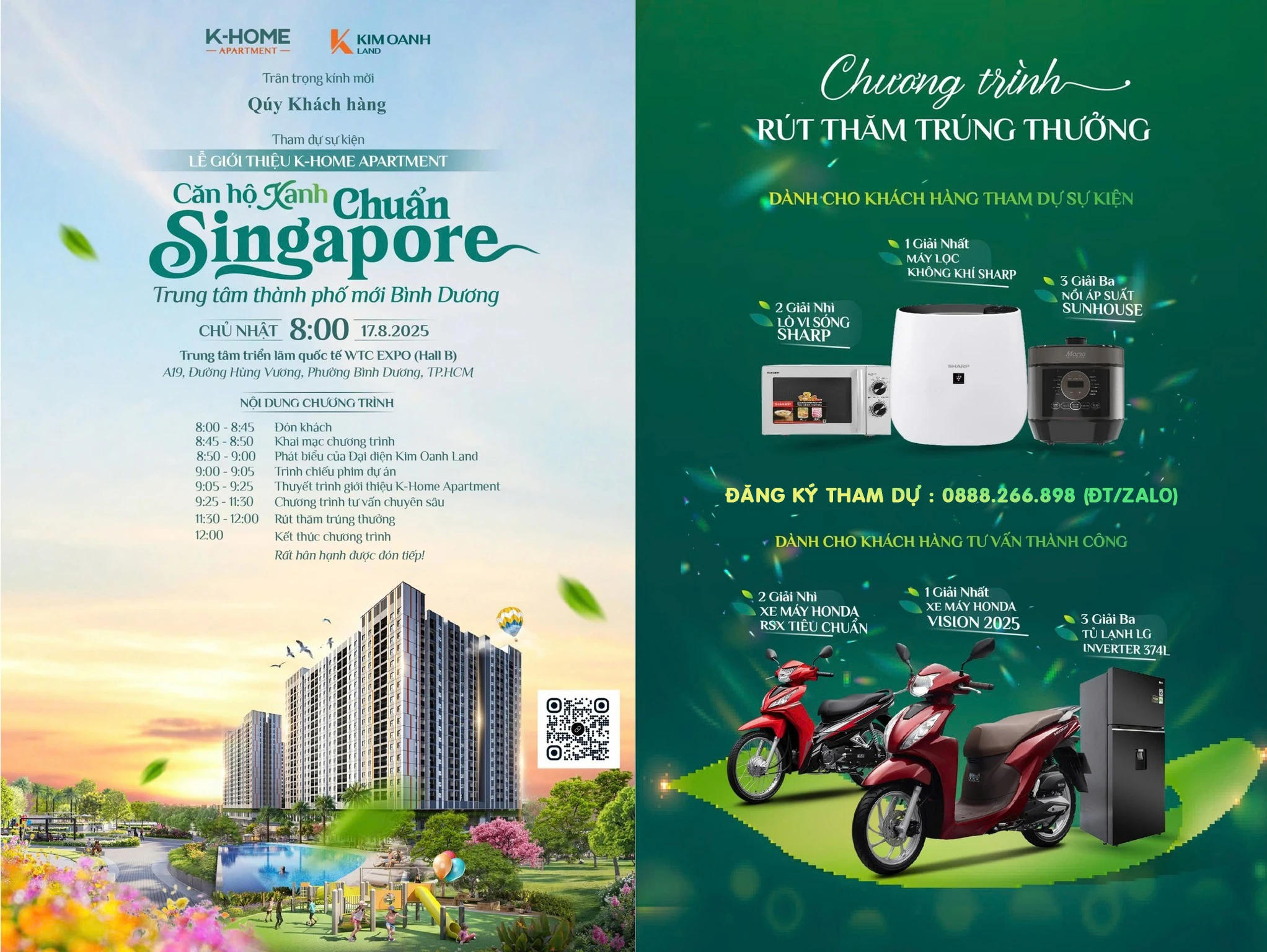 Công bố giá chung cư nhà ở xã hội Hòa Phú (K-Home Apartment)